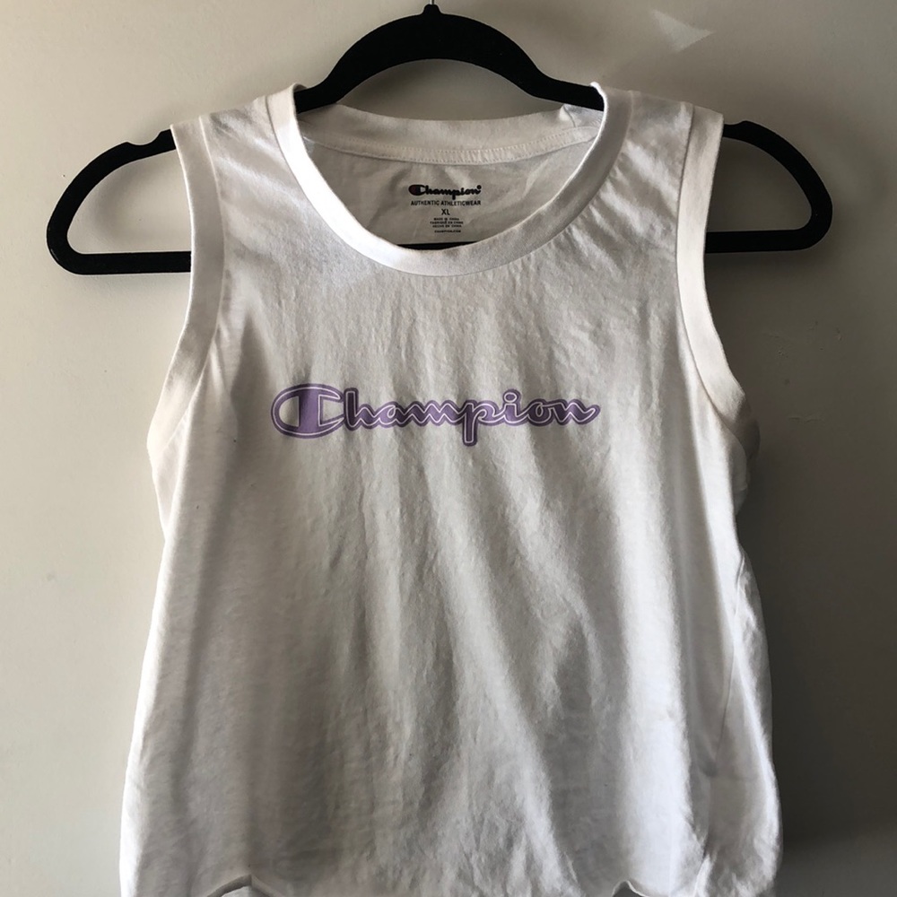 Cute Champion Crop Top